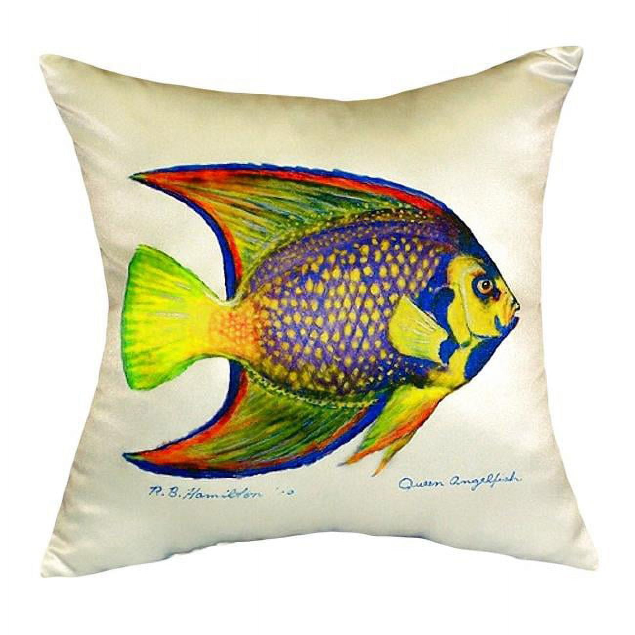 18 x 18 in. Queen Angelfish No Cord Pillow