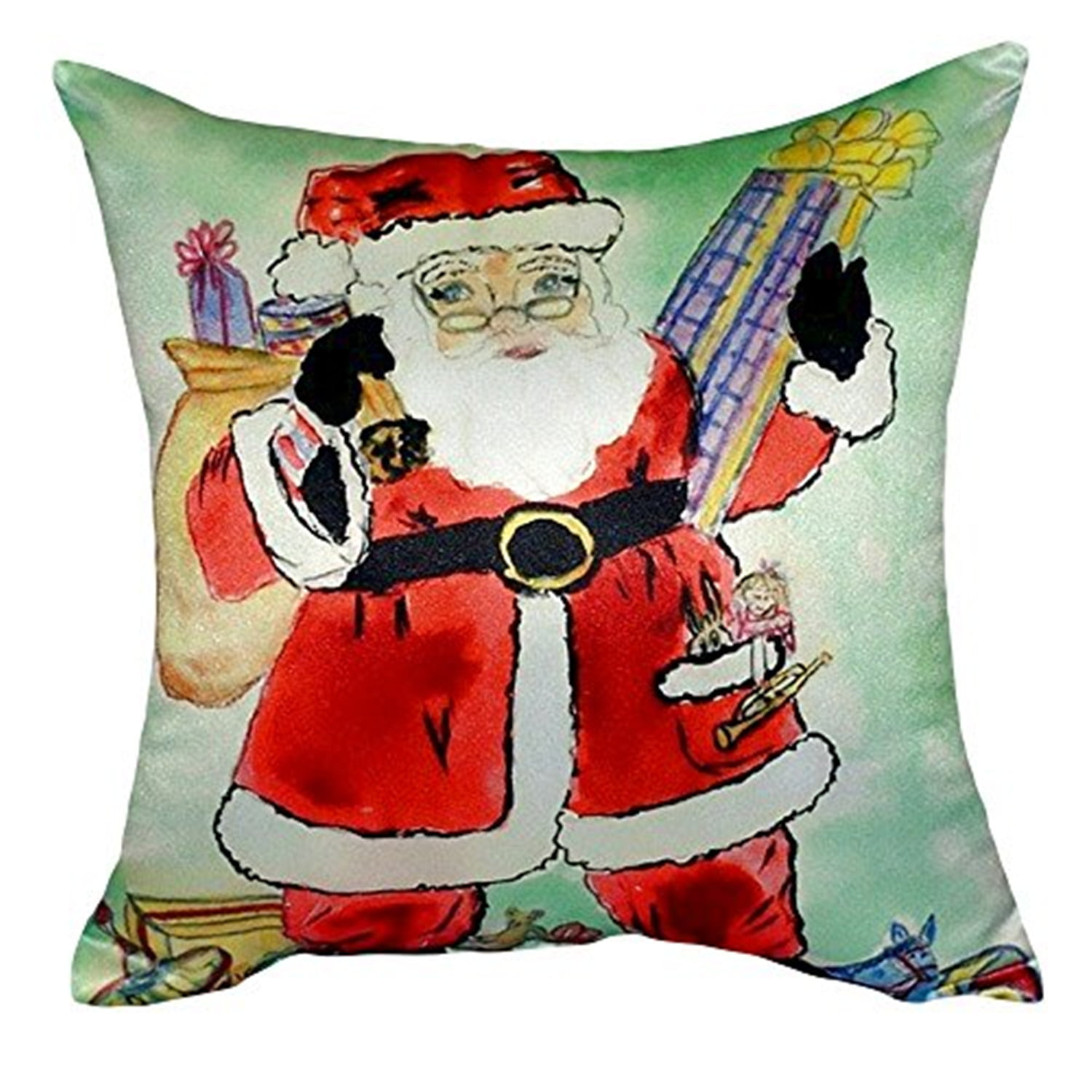 18 x 18 in. Santa No Cord Pillow