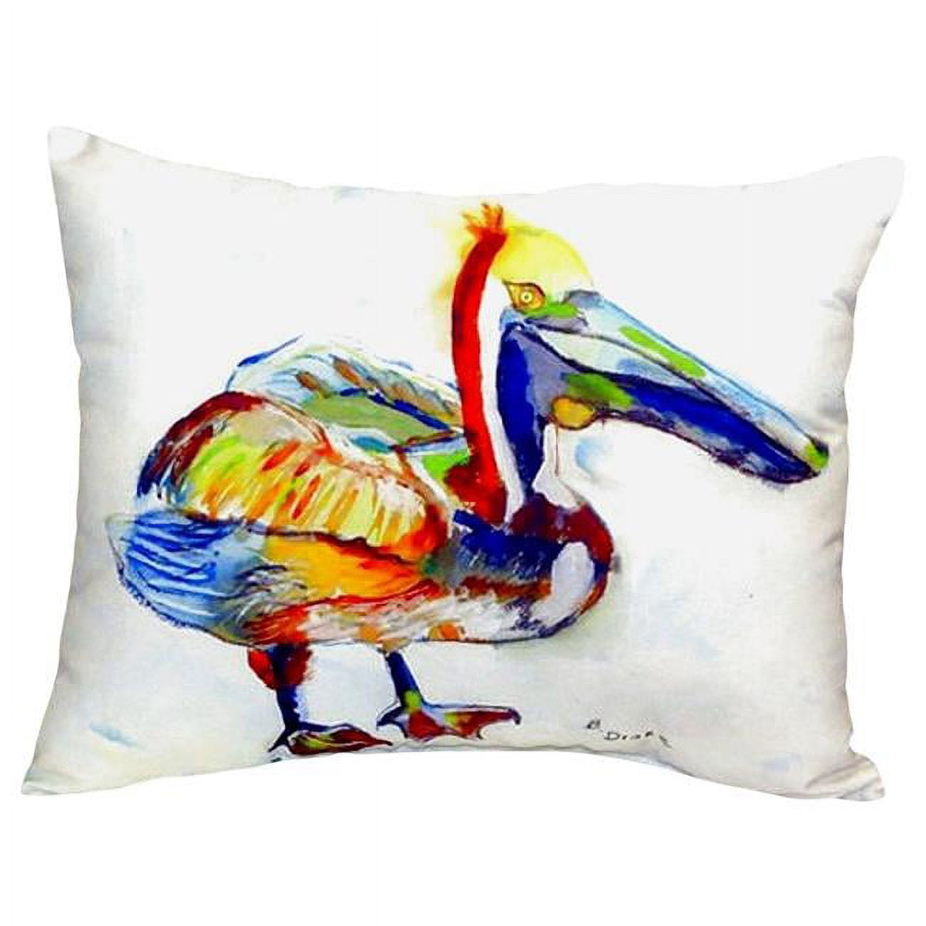 16 x 20 in. Heathcliff Pelican No Cord Pillow