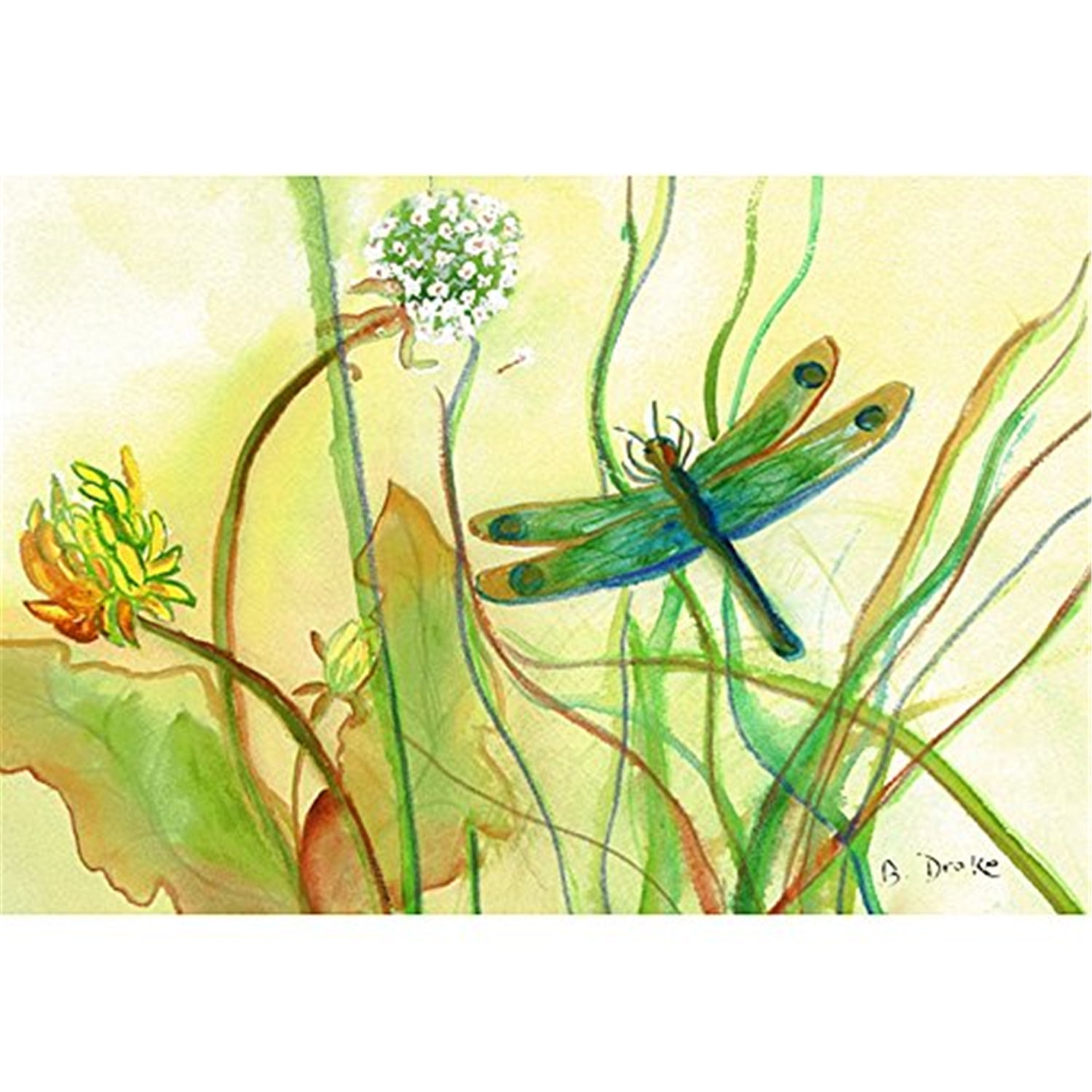 Picture of Betsy Drake PM187 Dragonfly Place Mat - Set of 4