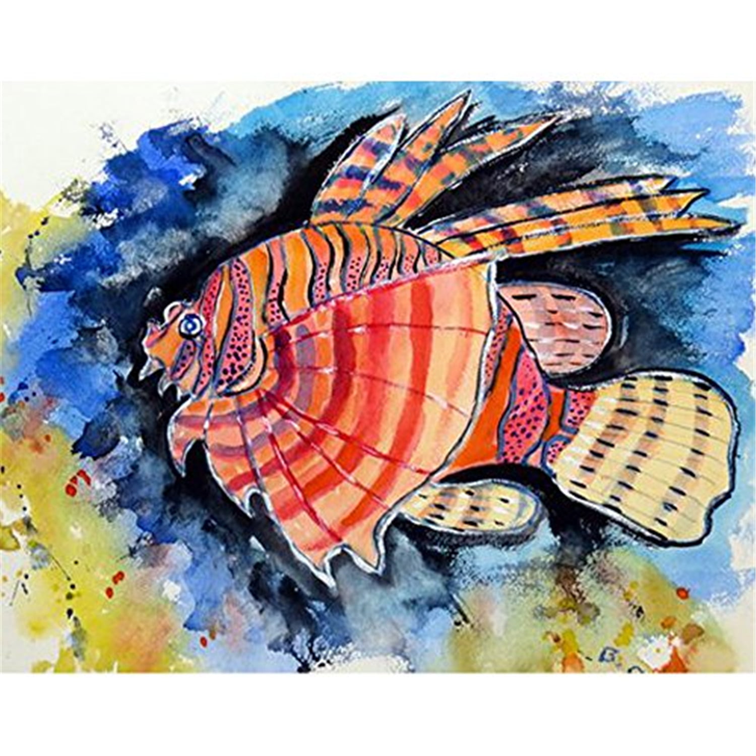 Betsys Lion Fish Place Mat - Set of 4