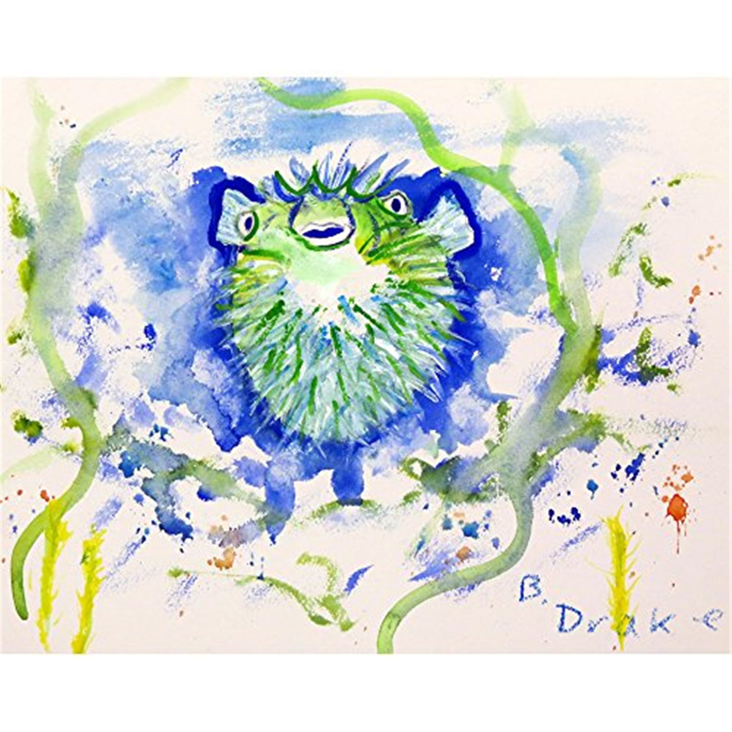Spiney Puffer Place Mat - Set of 4