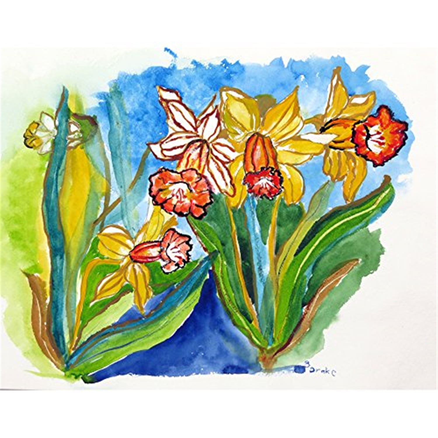 Daffodils Place Mat - Set of 4