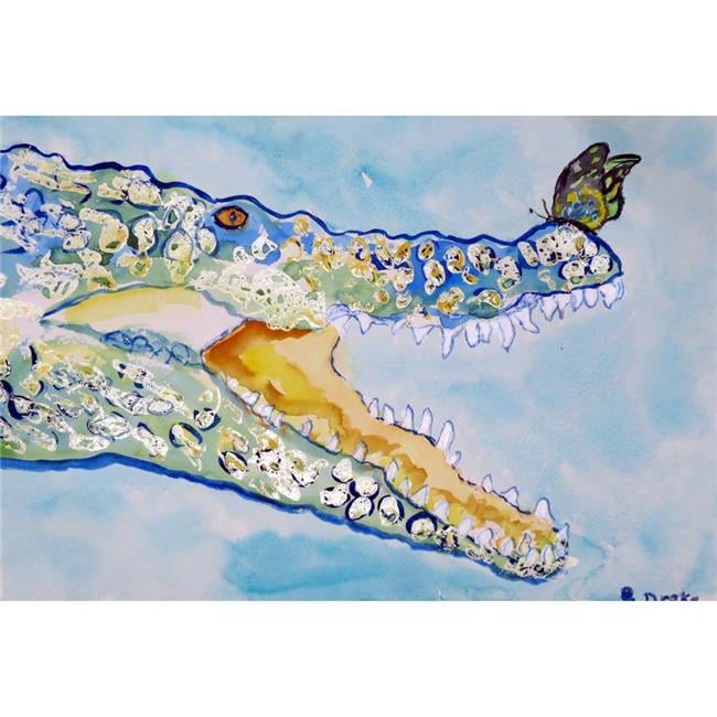 Croc & Butterfly Place Mat - Set of 4