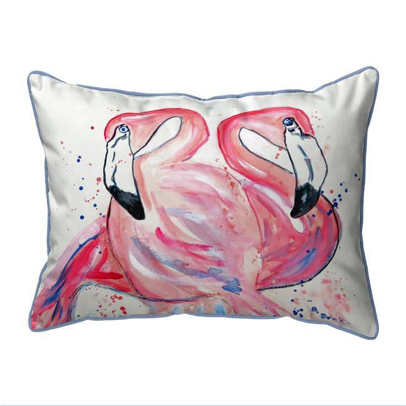20 x 24 in. Betsys Flamingos Extra Large Pillow