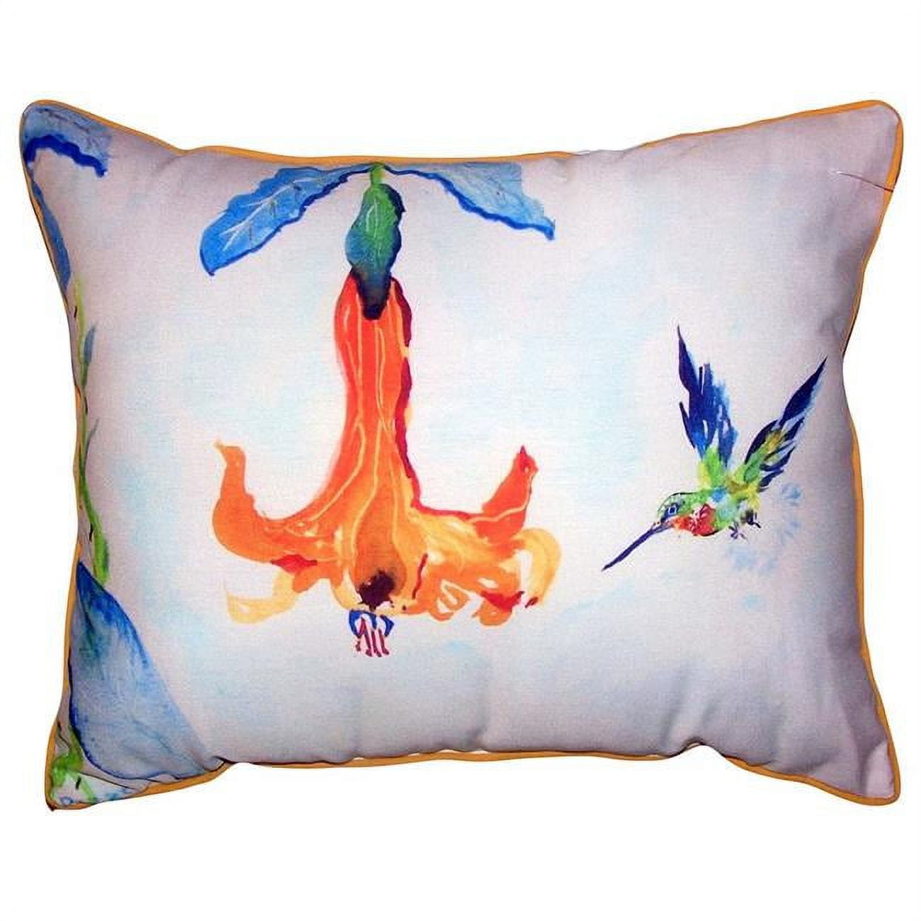 20 x 24 in. Hummingbird & Trumpet Vine Extra Large Pillow
