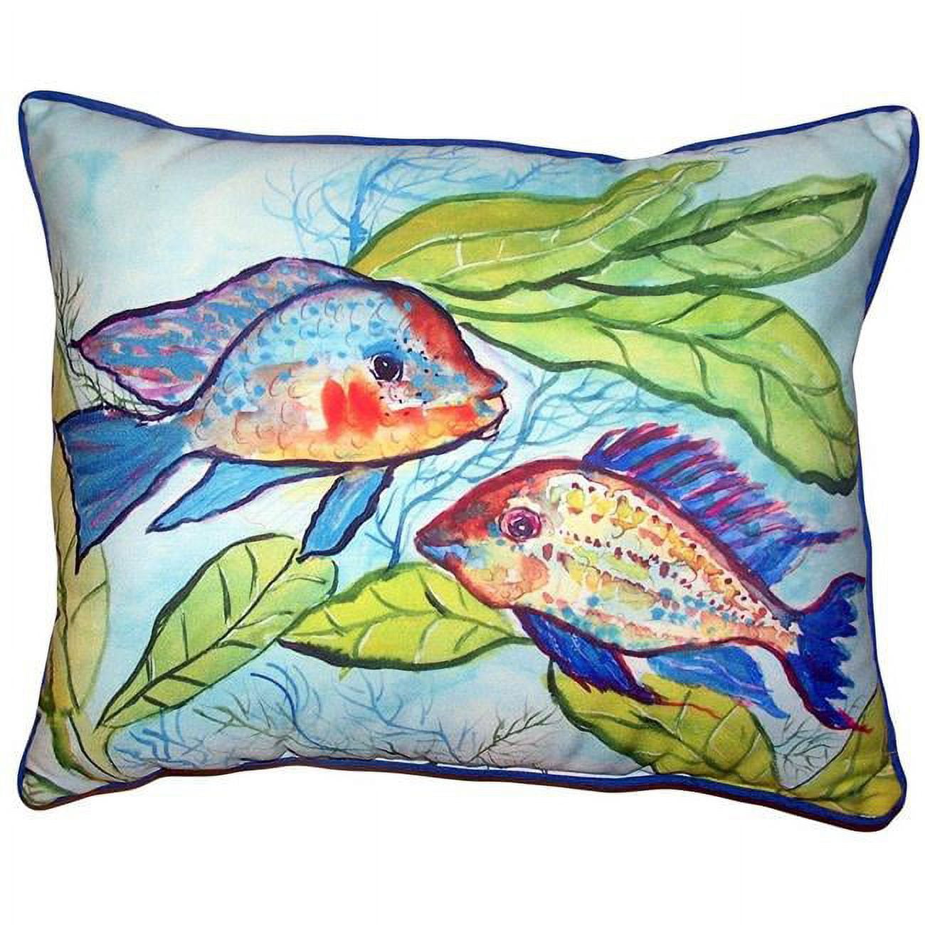 20 x 24 in. Pair of Fish Extra Large Pillow