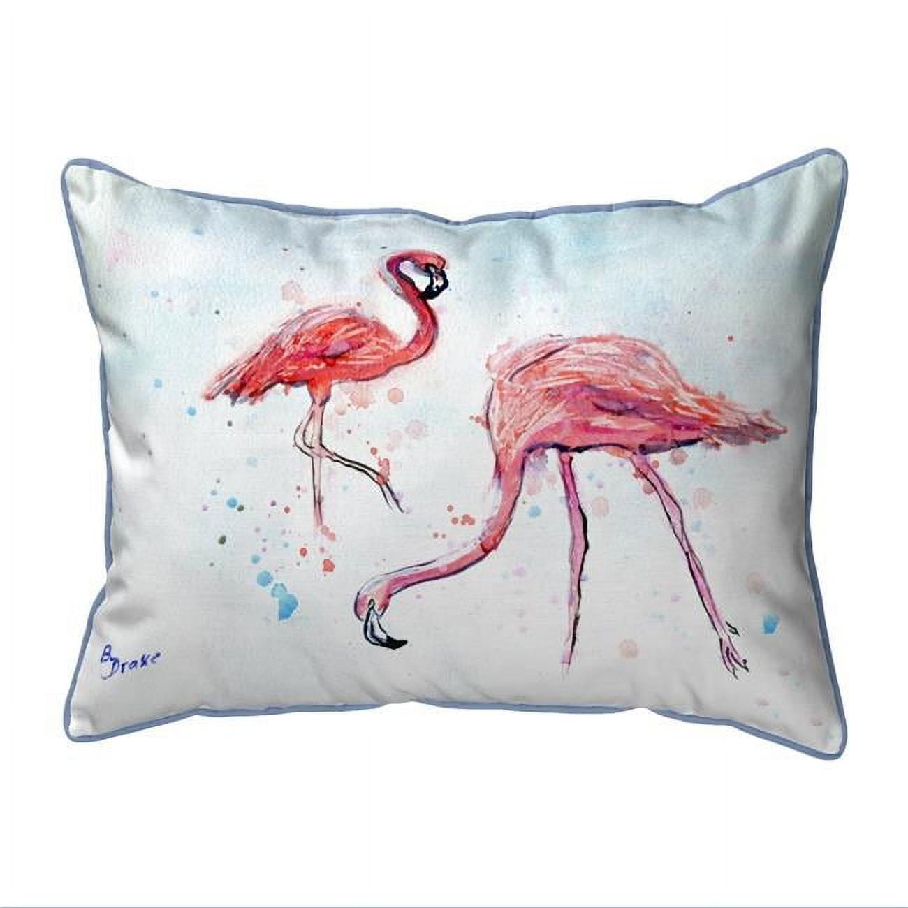 20 x 24 in. Funky Flamingos Extra Large Pillow