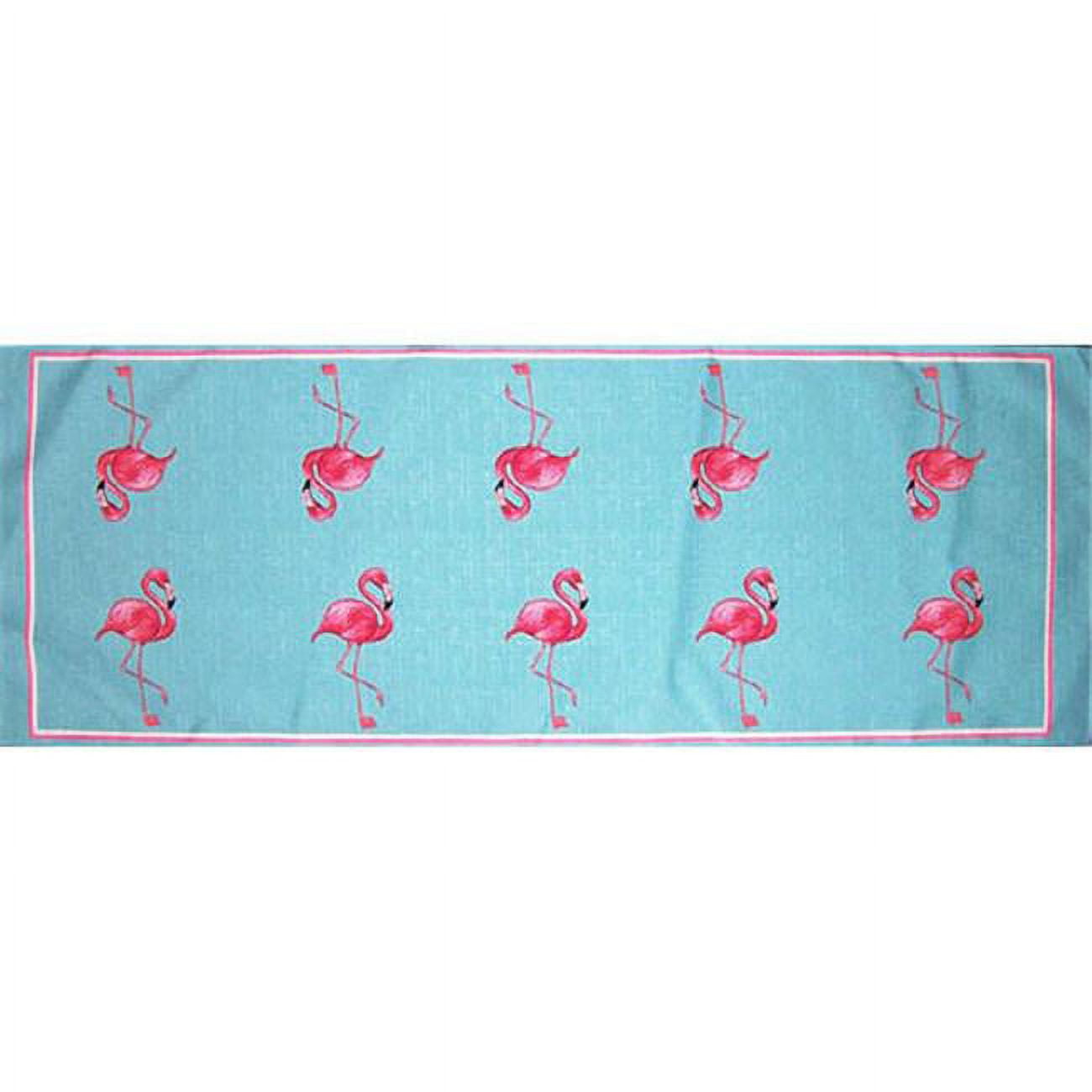 Picture of Betsy Drake RN084 13 x 36 in. Flamingo Table Runner
