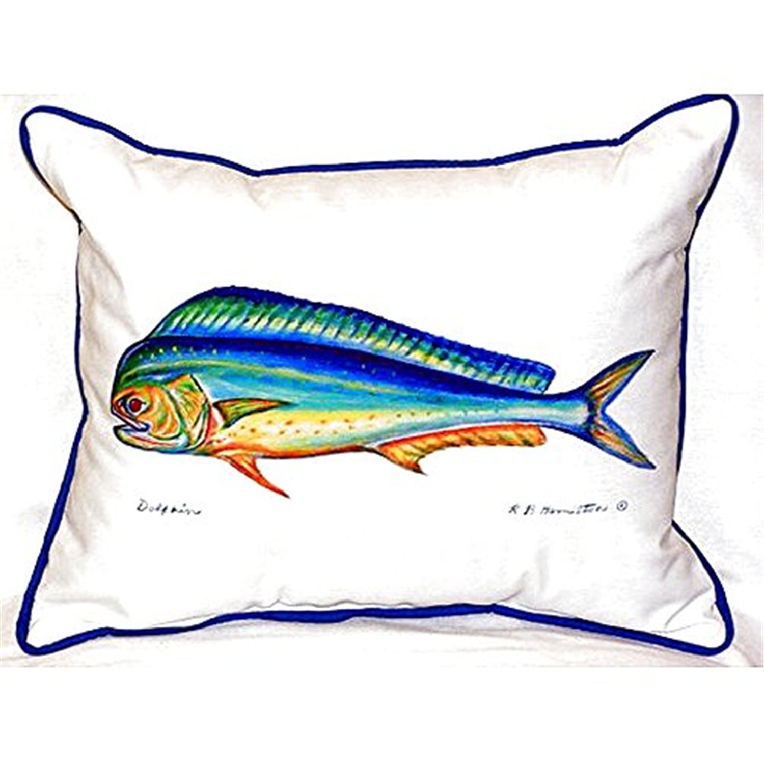 11 x 14 in. Dolphin Small Indoor & Outdoor Pillow