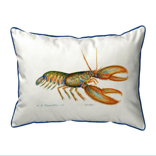 11 x 14 in. Lobster Small Indoor & Outdoor Pillow