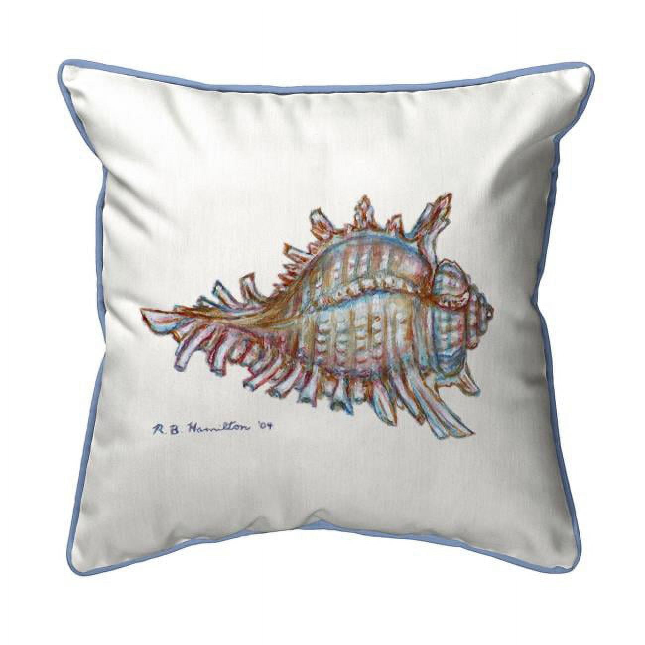 12 x 12 in. Conch Small Indoor & Outdoor Pillow