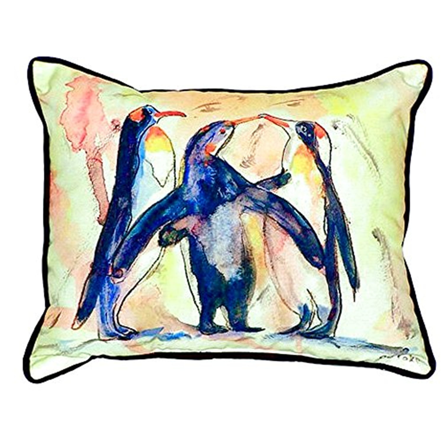 11 x 14 in. Penguins Small Indoor & Outdoor Pillow