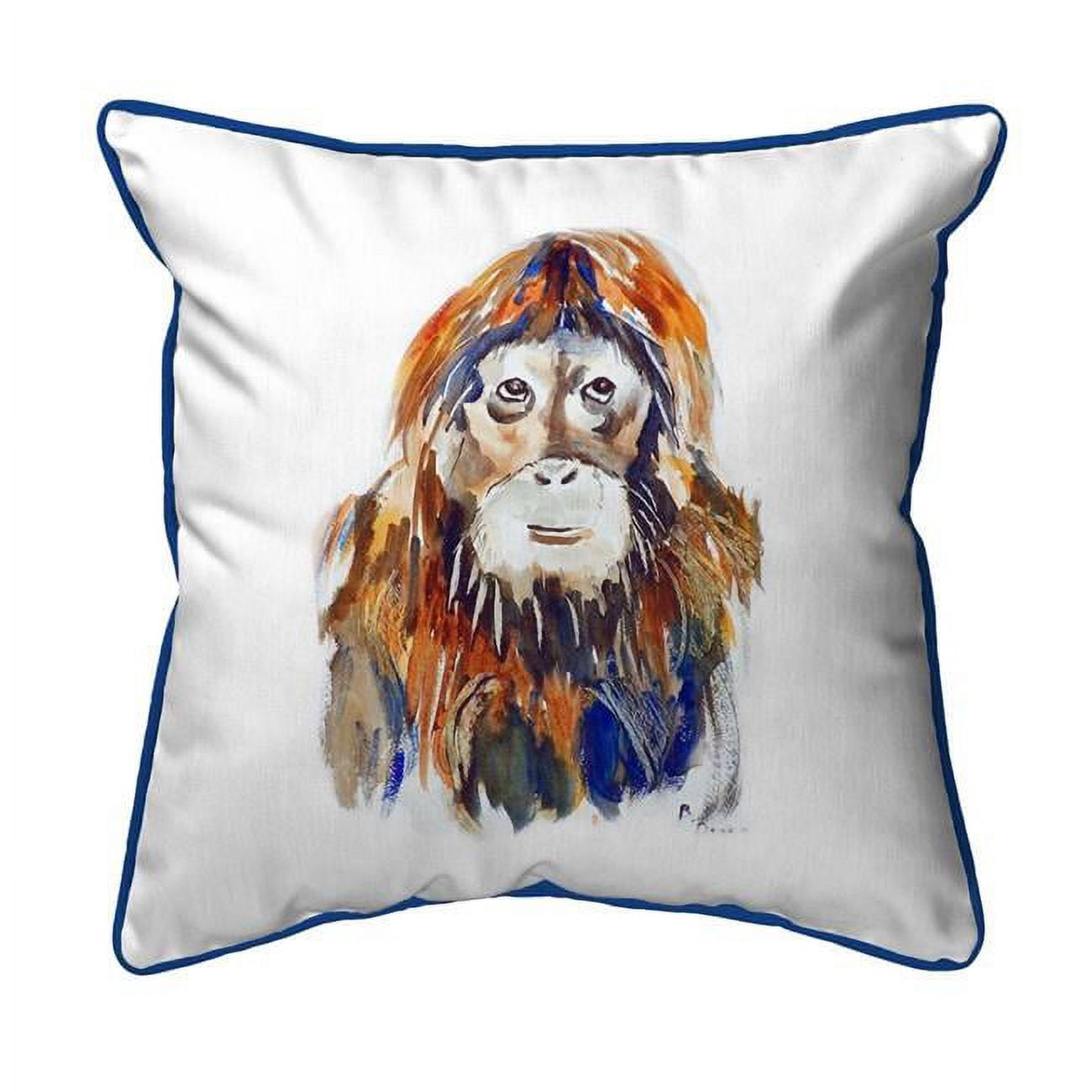 12 x 12 in. Orangutan Small Indoor & Outdoor Pillow