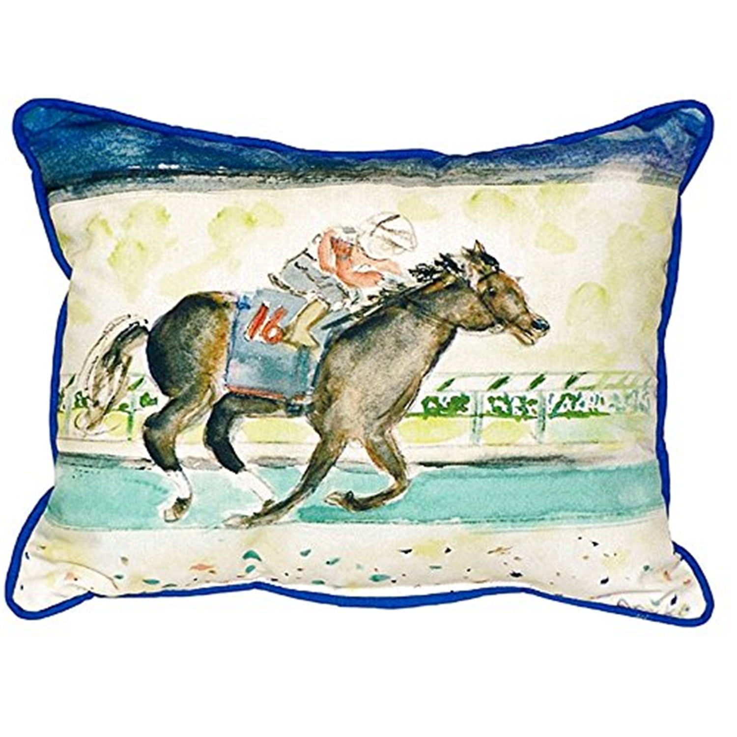 11 x 14 in. Derby Winner Small Indoor & Outdoor Pillow