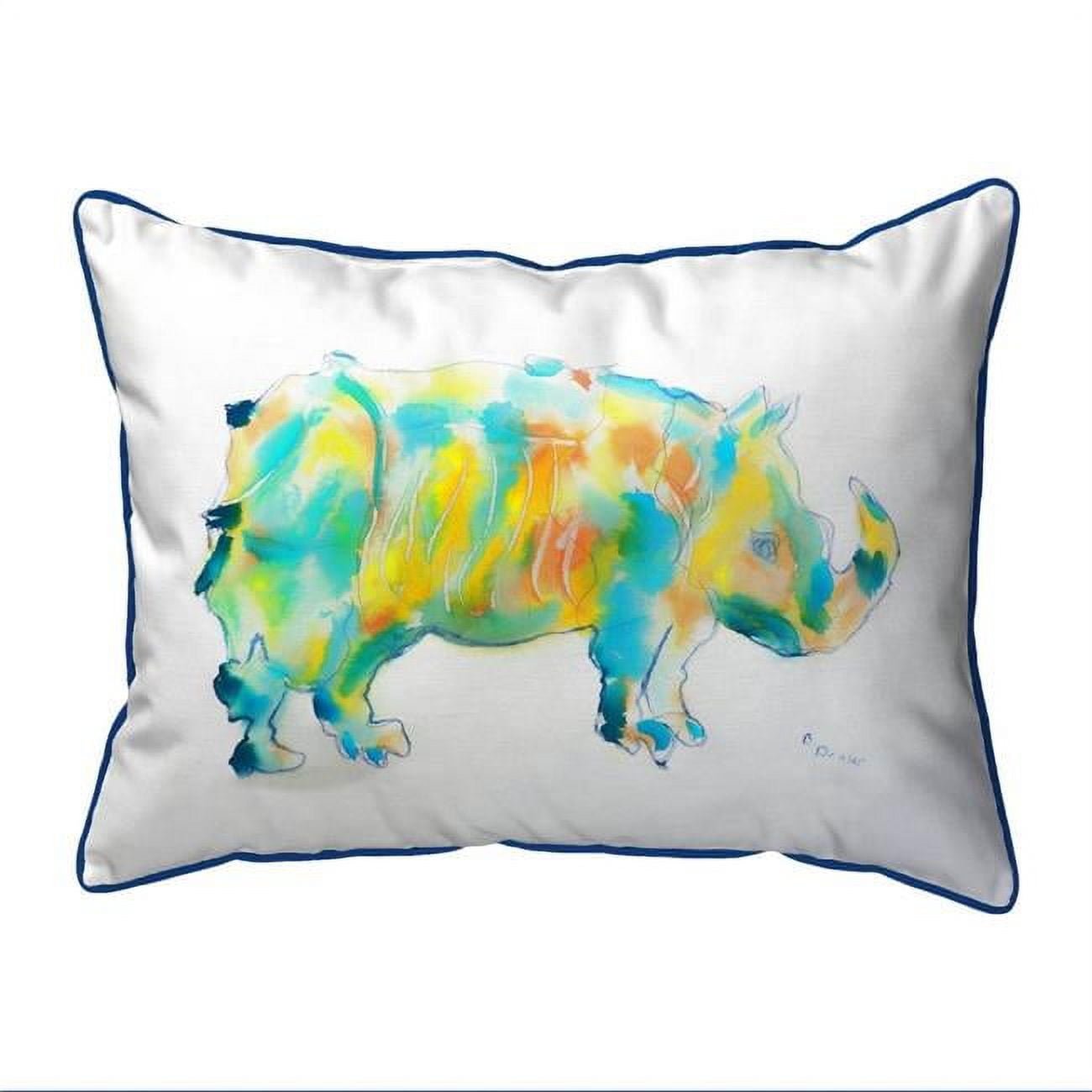 11 x 14 in. Rhino Small Indoor & Outdoor Pillow