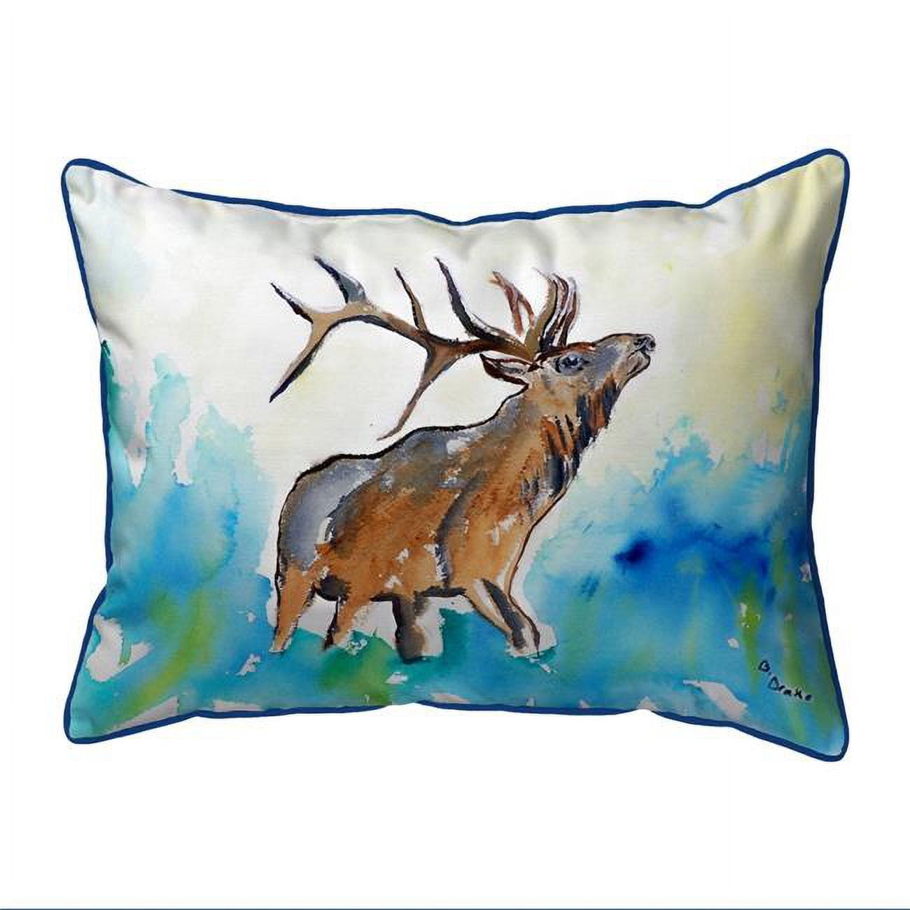 11 x 14 in. Elk Small Indoor & Outdoor Pillow