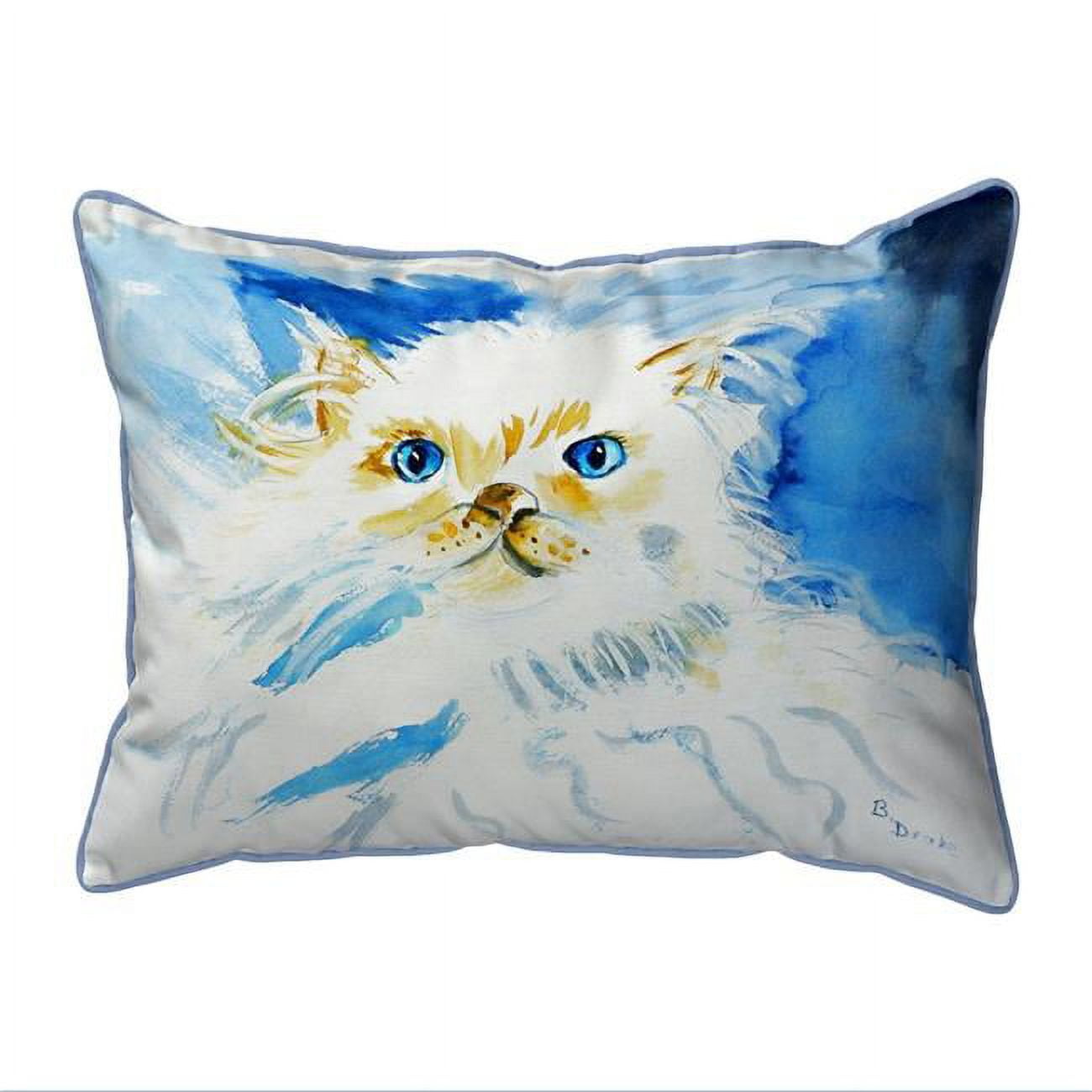 11 x 14 in. Junior the Cat Small Indoor & Outdoor Pillow