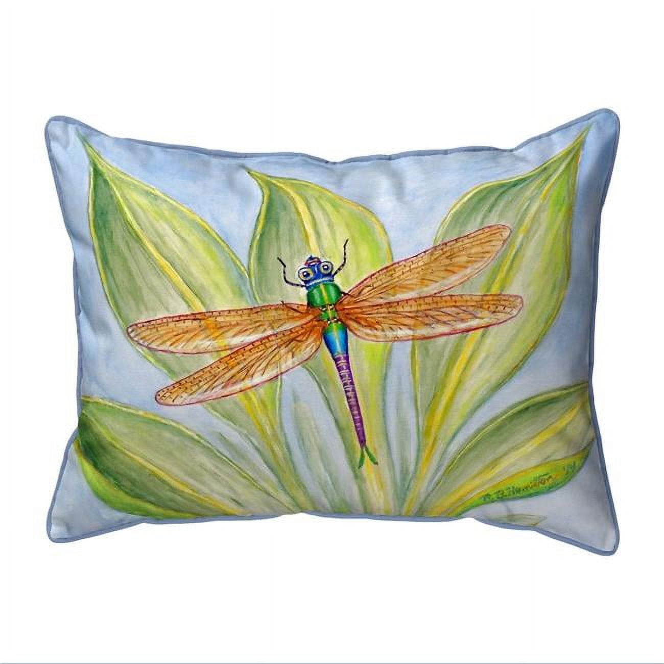 11 x 14 in. Dicks Dragonfly Small Indoor & Outdoor Pillow