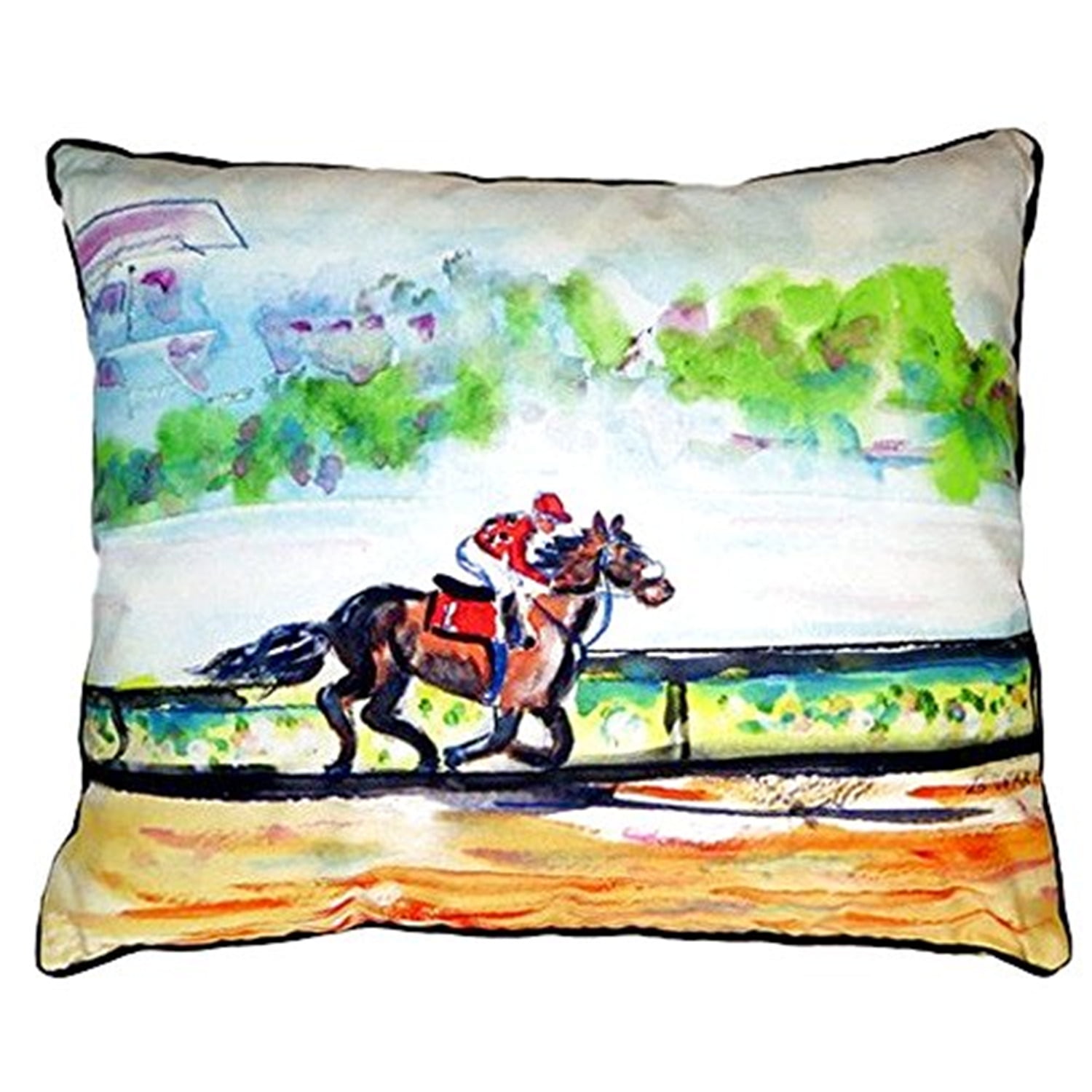 11 x 14 in. Inside Track Small Indoor & Outdoor Pillow