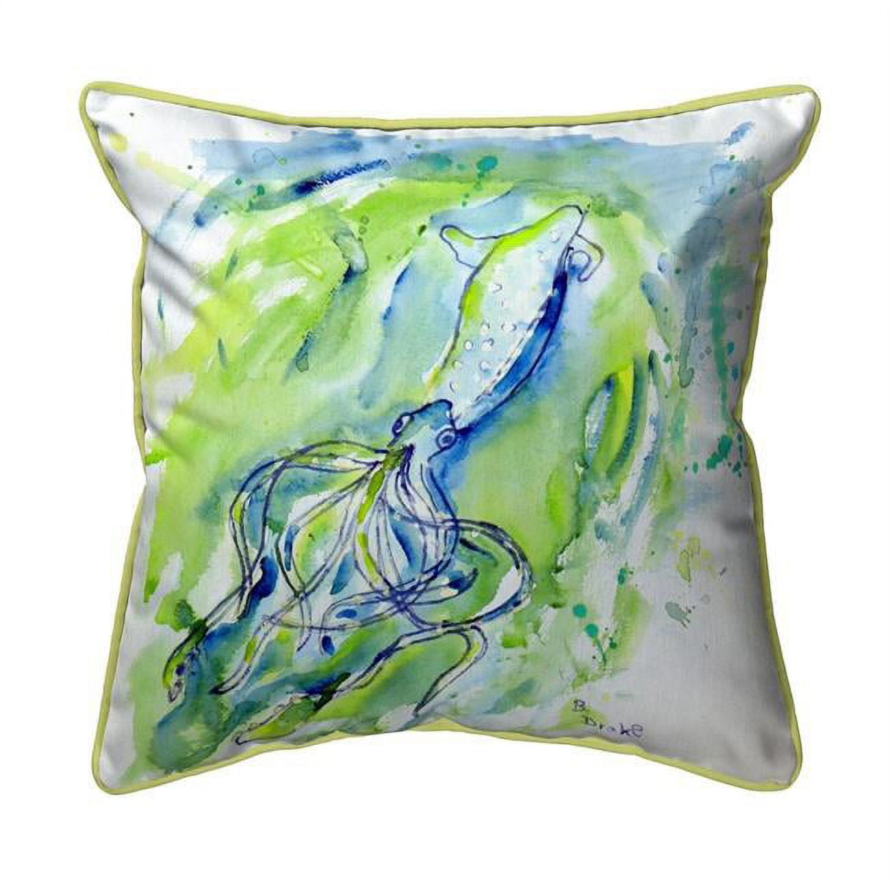 12 x 12 in. Calamari Small Indoor & Outdoor Pillow