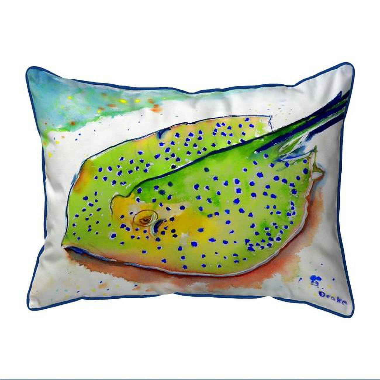 SN405 11 x 14 in. Stingray Small Indoor & Outdoor Pillow
