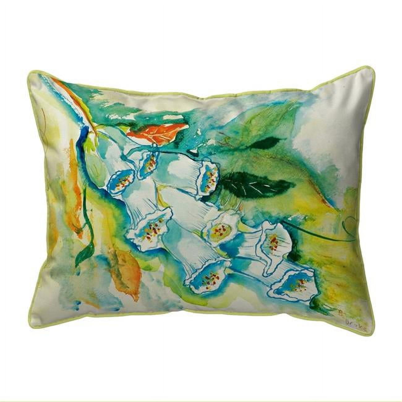 11 x 14 in. Foxgloves Small Indoor & Outdoor Pillow