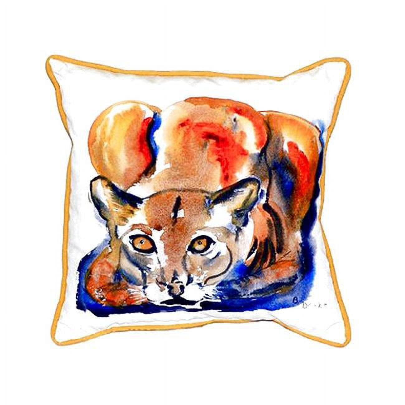 12 x 12 in. Cougar Small Indoor & Outdoor Pillow