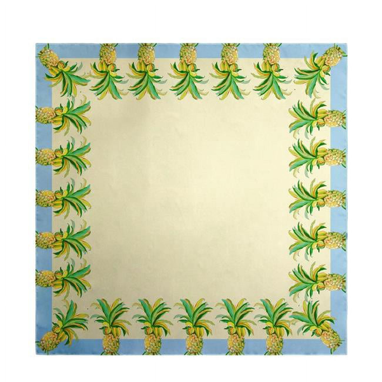 Picture of Betsy Drake TS400 52 in. Pineapple Square Table Cloth