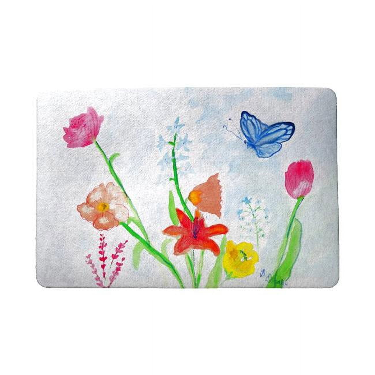 18 x 26 in. Pastel Garden Door Mat