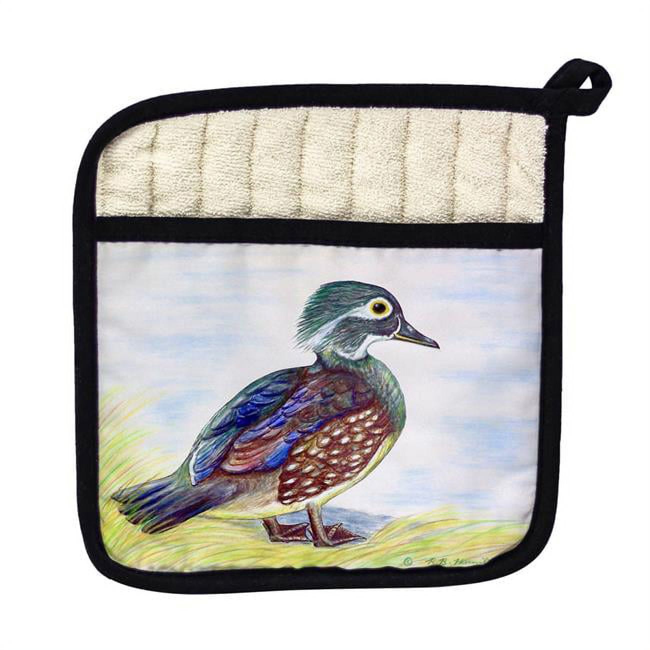 Picture of Betsy Drake PT149 Female Wood Duck Pot Holder