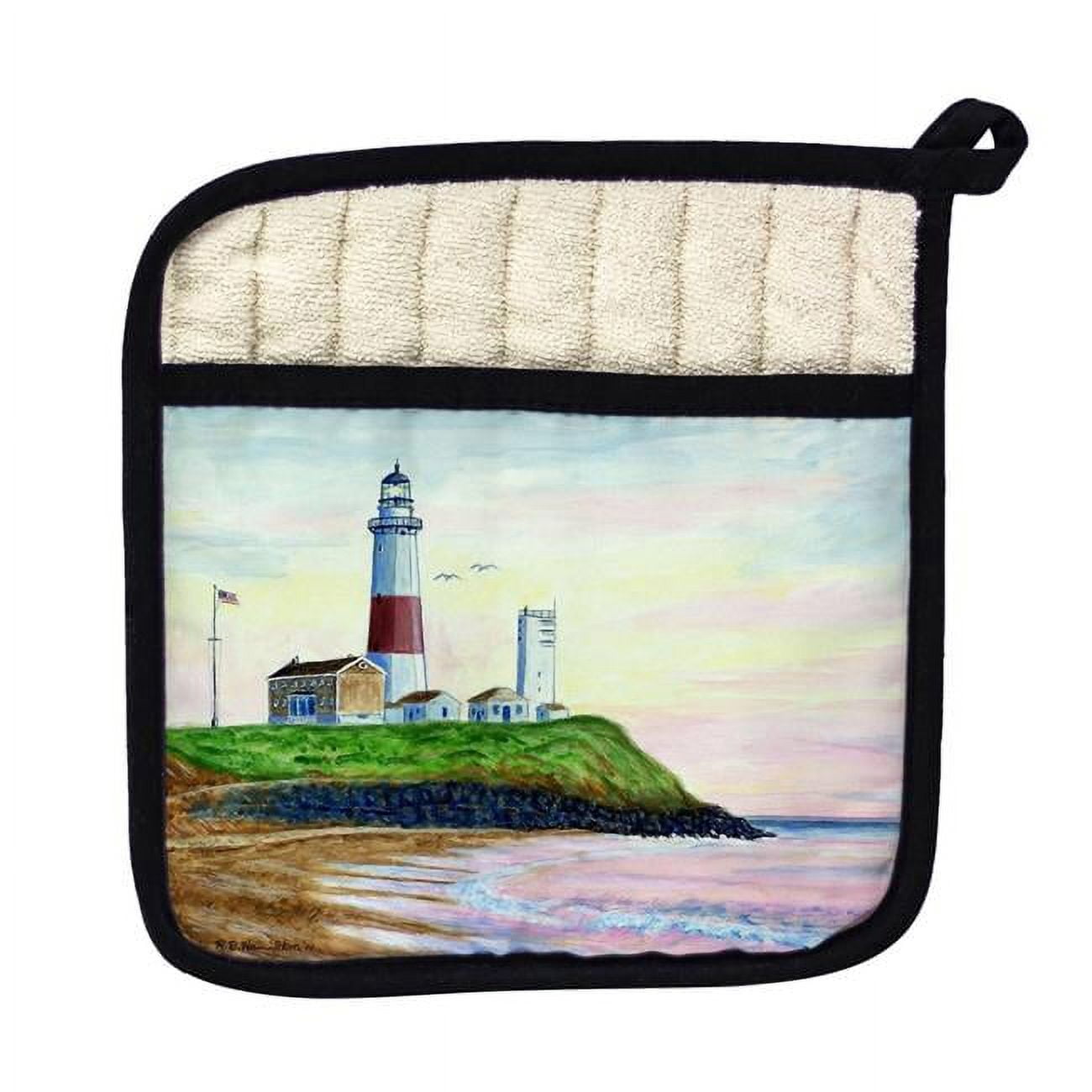 Betsy Drake PT162 Montauk Lighthouse NY Pot Holder