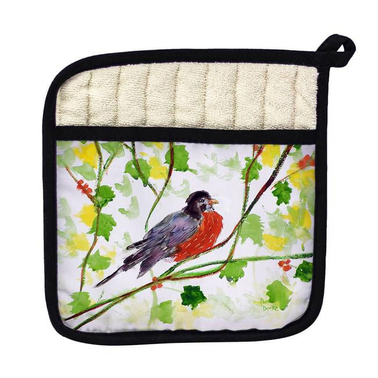Betsy Drake PT164 Robin Pot Holder