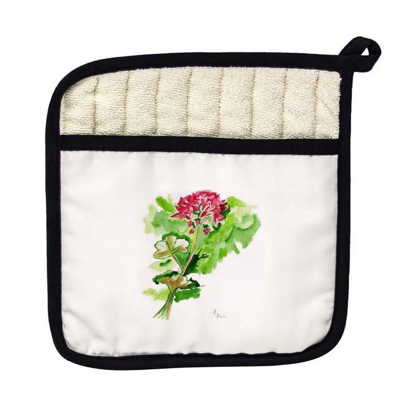 Betsy Drake PT199 Geranium Pot Holder