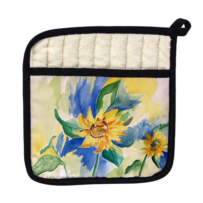 Betsy Drake PT200 Betsys Sunflower Pot Holder