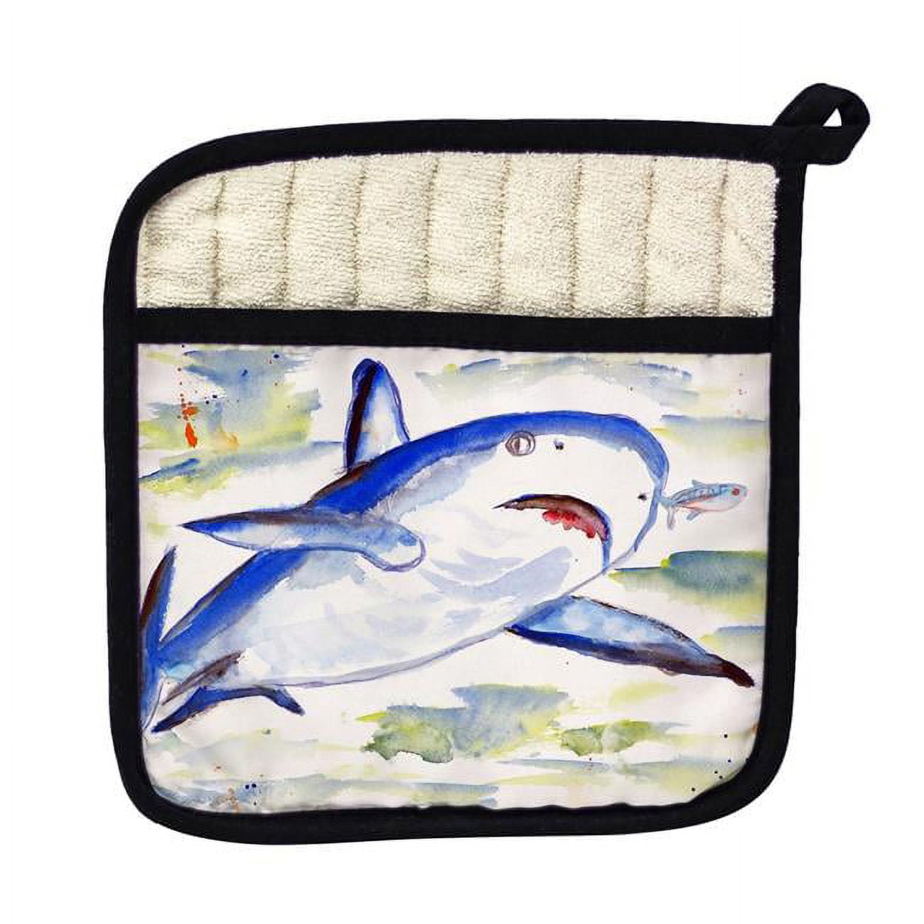 Picture of Betsy Drake PT213 Shark Pot Holder