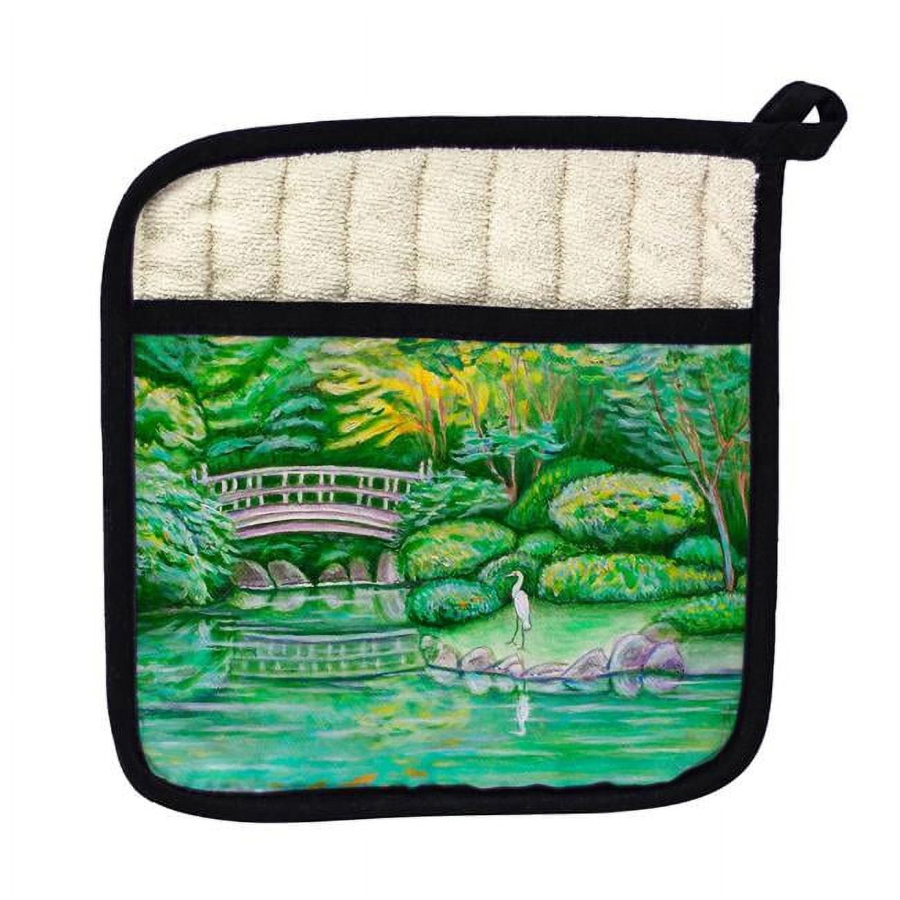 Picture of Betsy Drake PT222 Japanese Garden Pot Holder