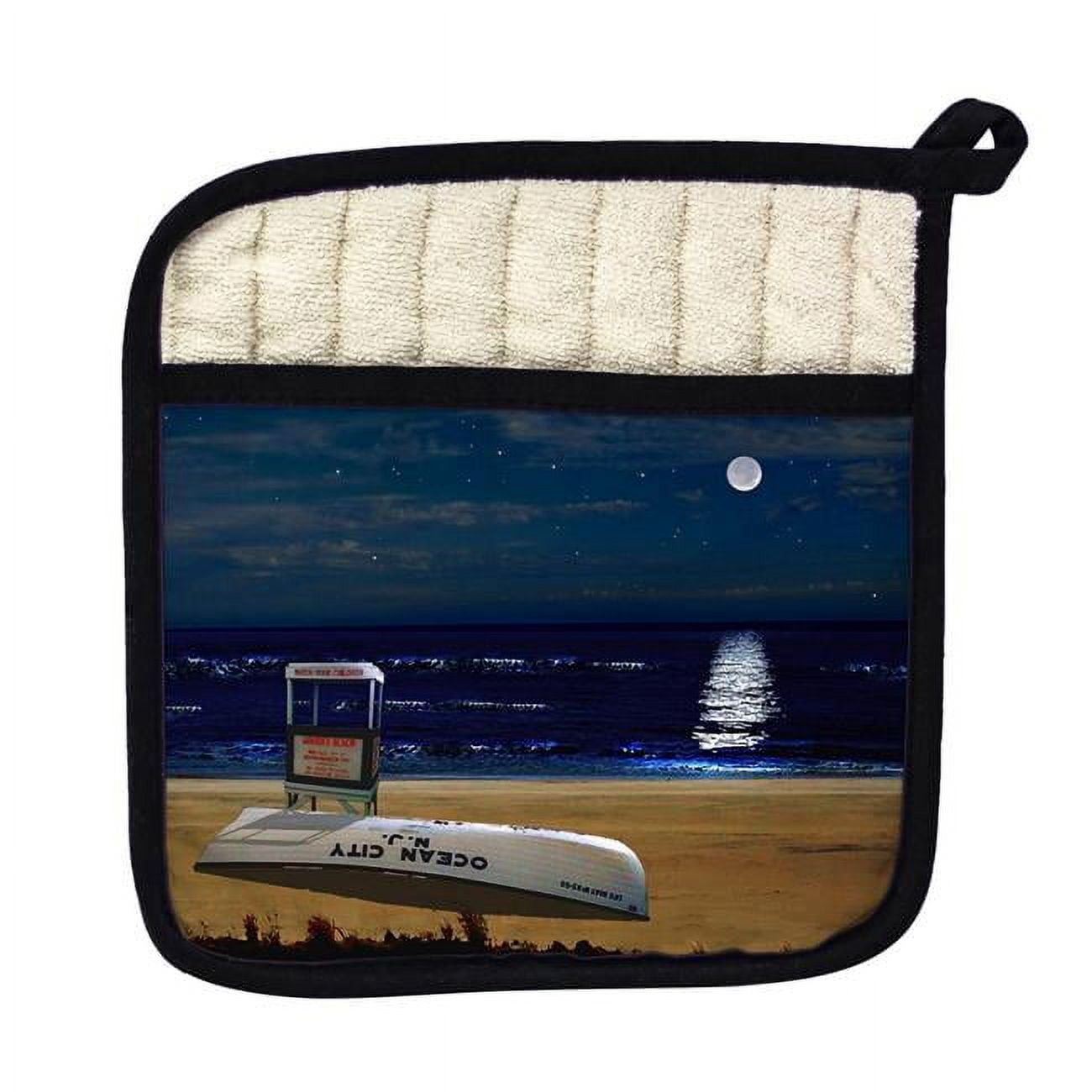 Picture of Betsy Drake PT230 Ocean City Beach Pot Holder