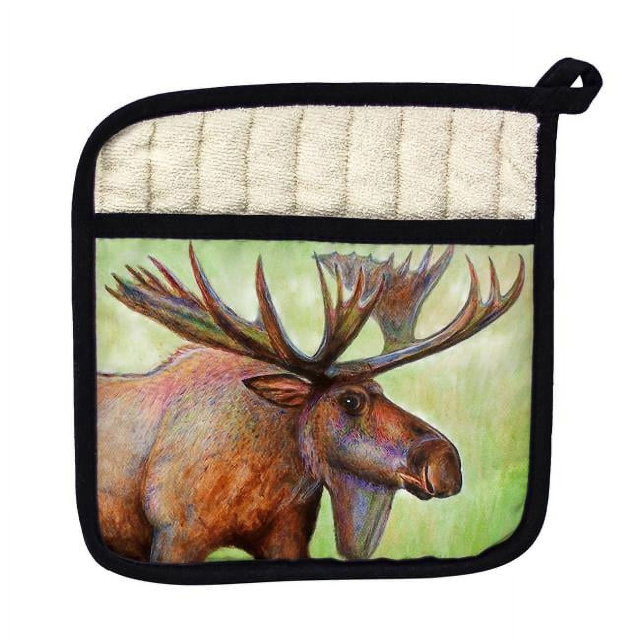 Picture of Betsy Drake PT238 Moose Pot Holder