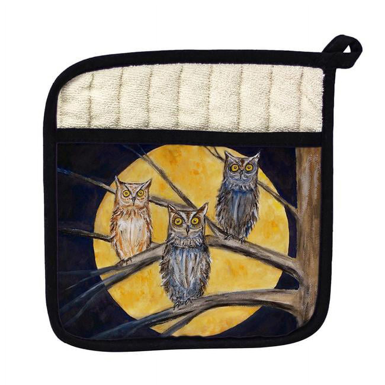 Picture of Betsy Drake PT248 Night Owls Pot Holder