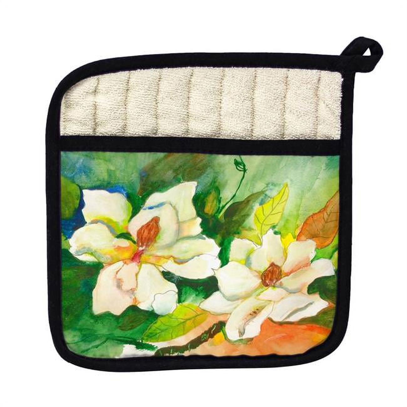Picture of Betsy Drake PT251 Magnolia Pot Holder