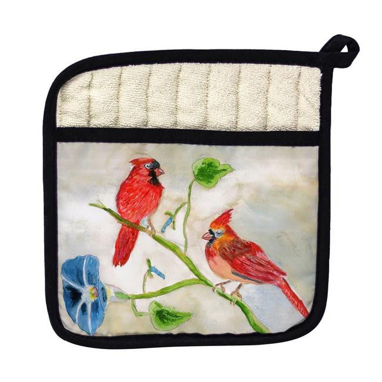 Picture of Betsy Drake PT270 Betsys Cardinals Pot Holder