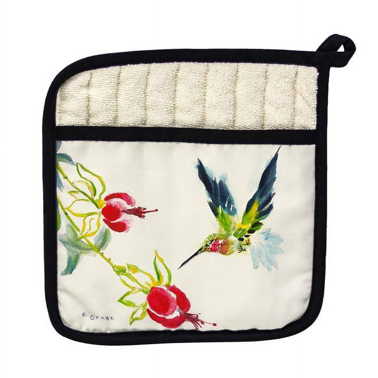 Picture of Betsy Drake PT330 Betsys Hummingbird Pot Holder