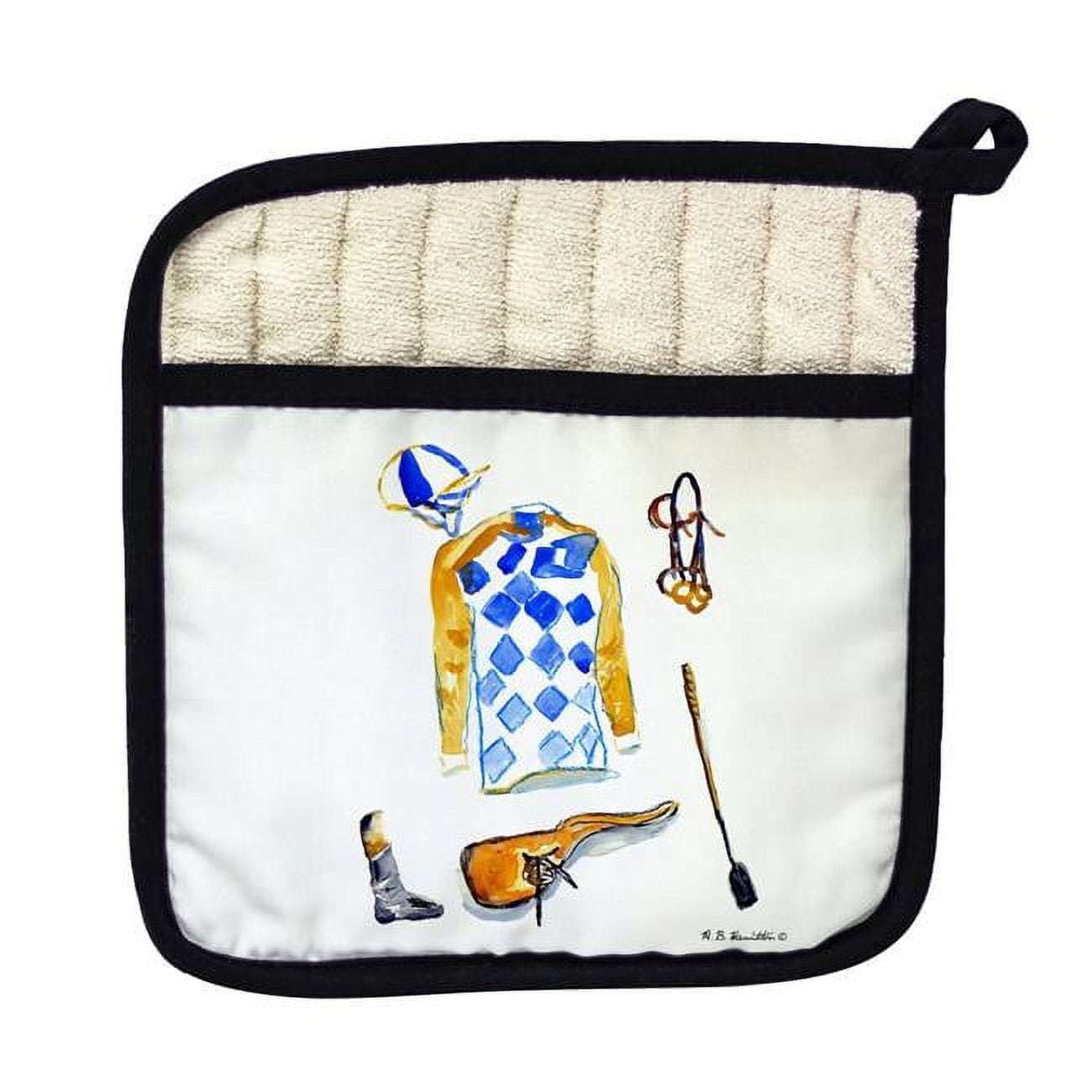 Betsy Drake PT347 Racing Gear Pot Holder