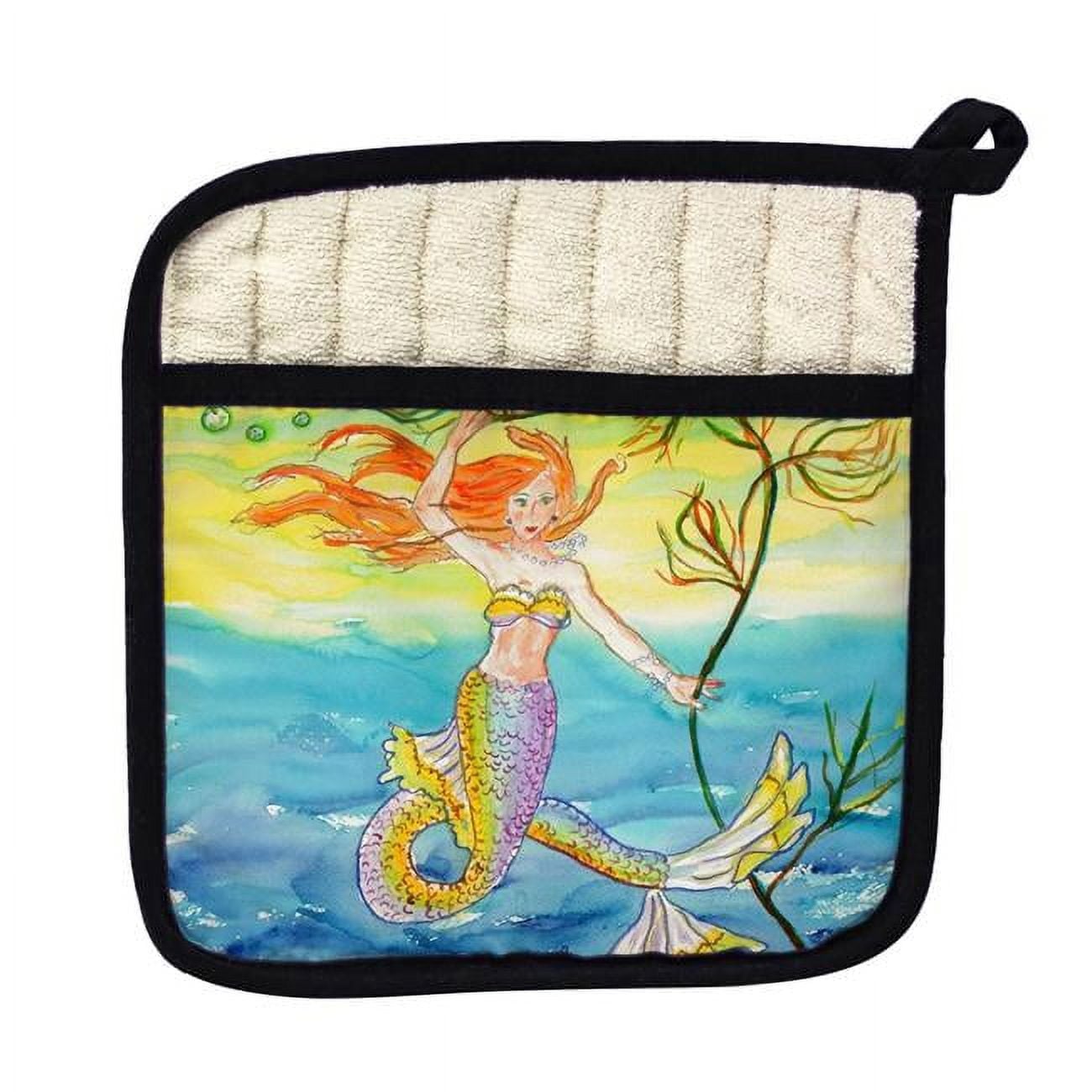 Picture of Betsy Drake PT373 Betsys Mermaid Pot Holder