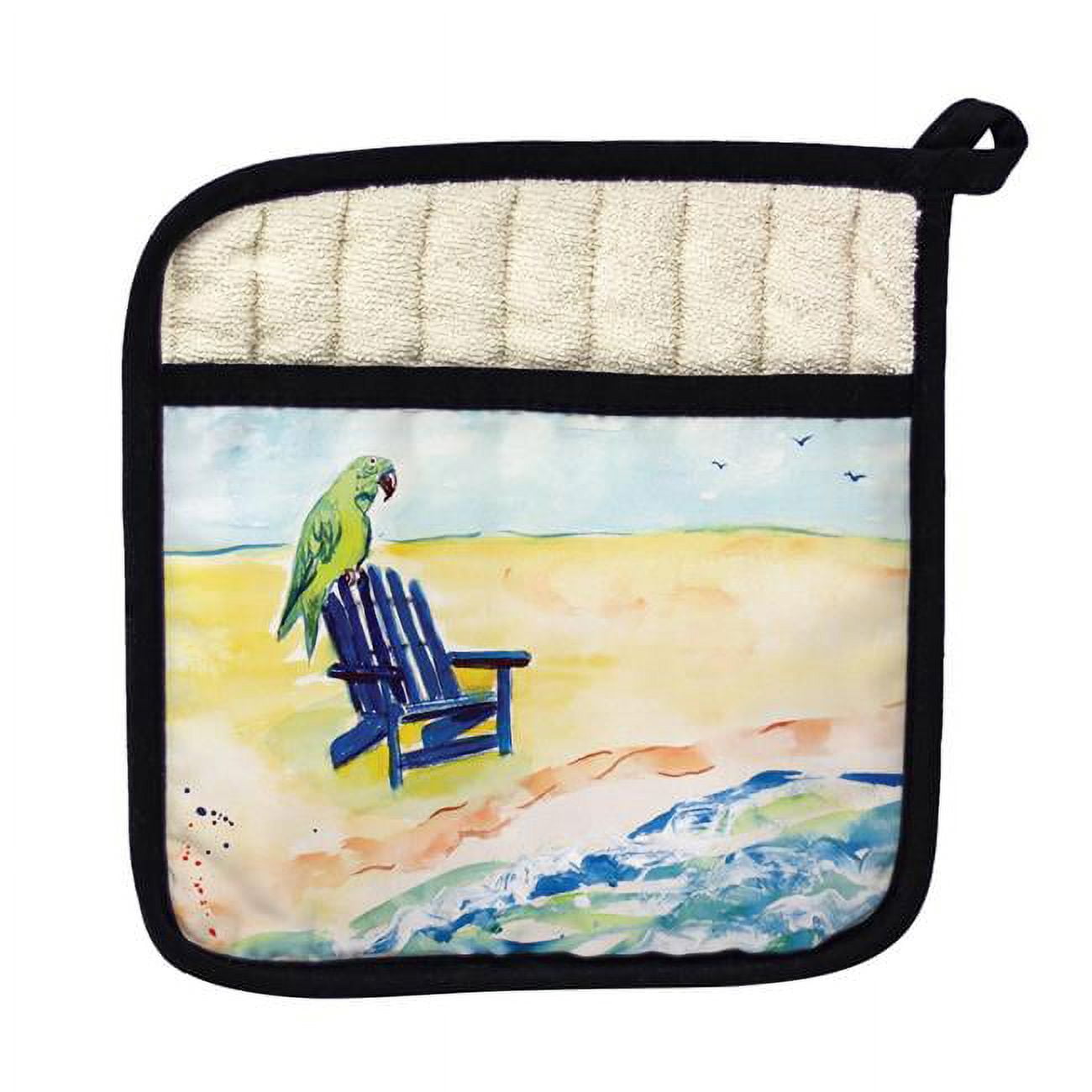 Picture of Betsy Drake PT398 Parrot Pot Holder