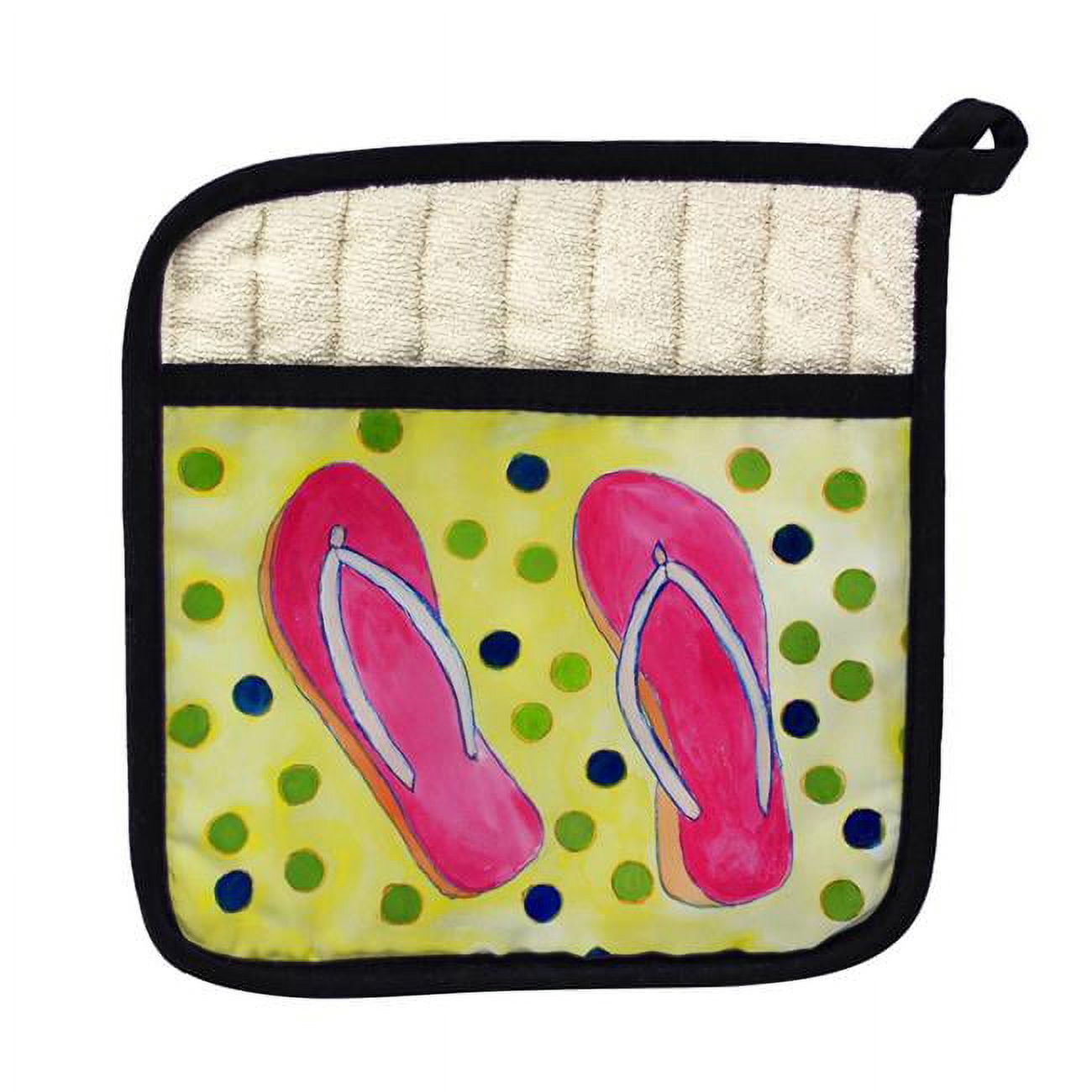 Picture of Betsy Drake PT404 Flip Flops Pot Holder