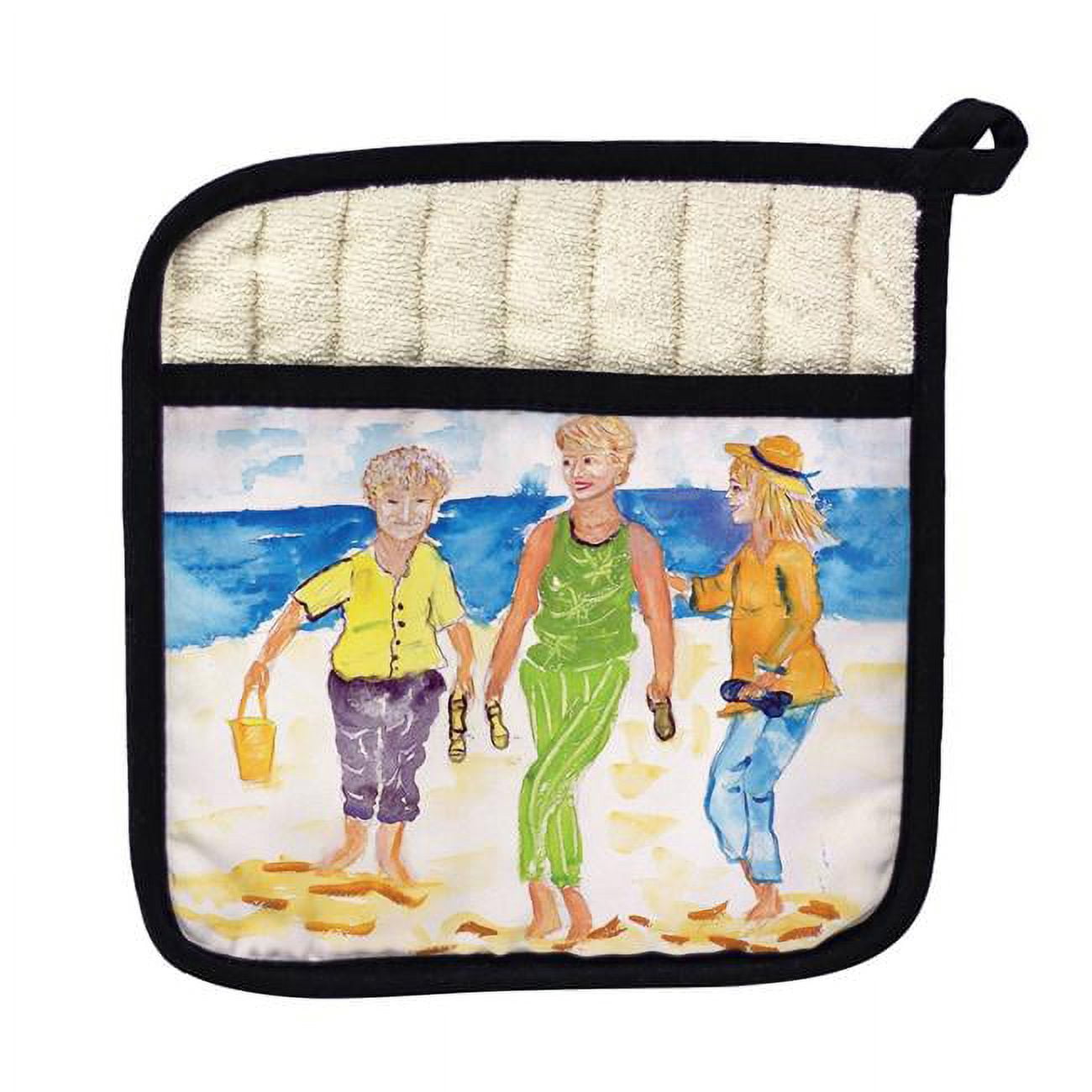 Picture of Betsy Drake PT415 Grandma At the Beach Pot Holder