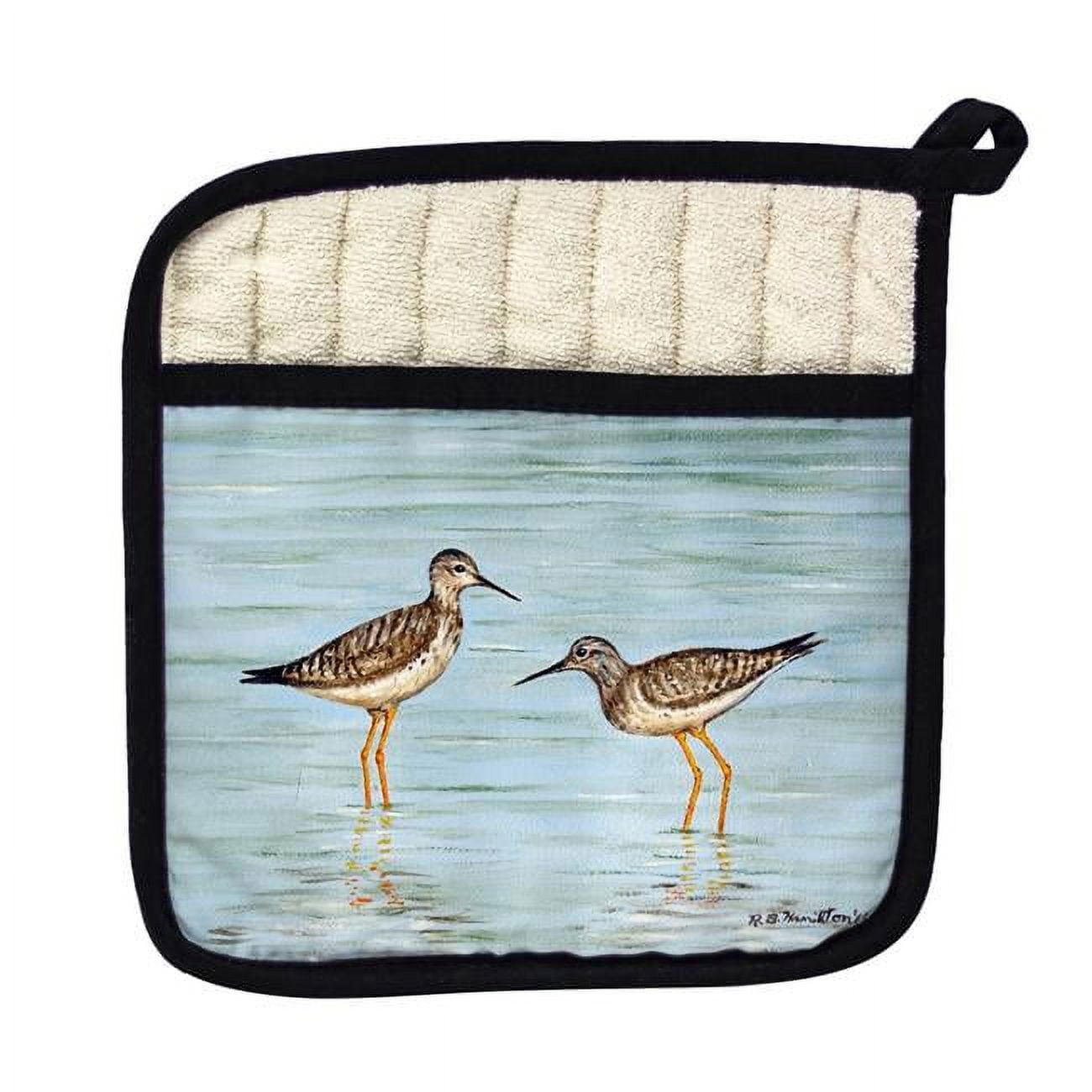 Picture of Betsy Drake PT430 Yellow Legs Pot Holder