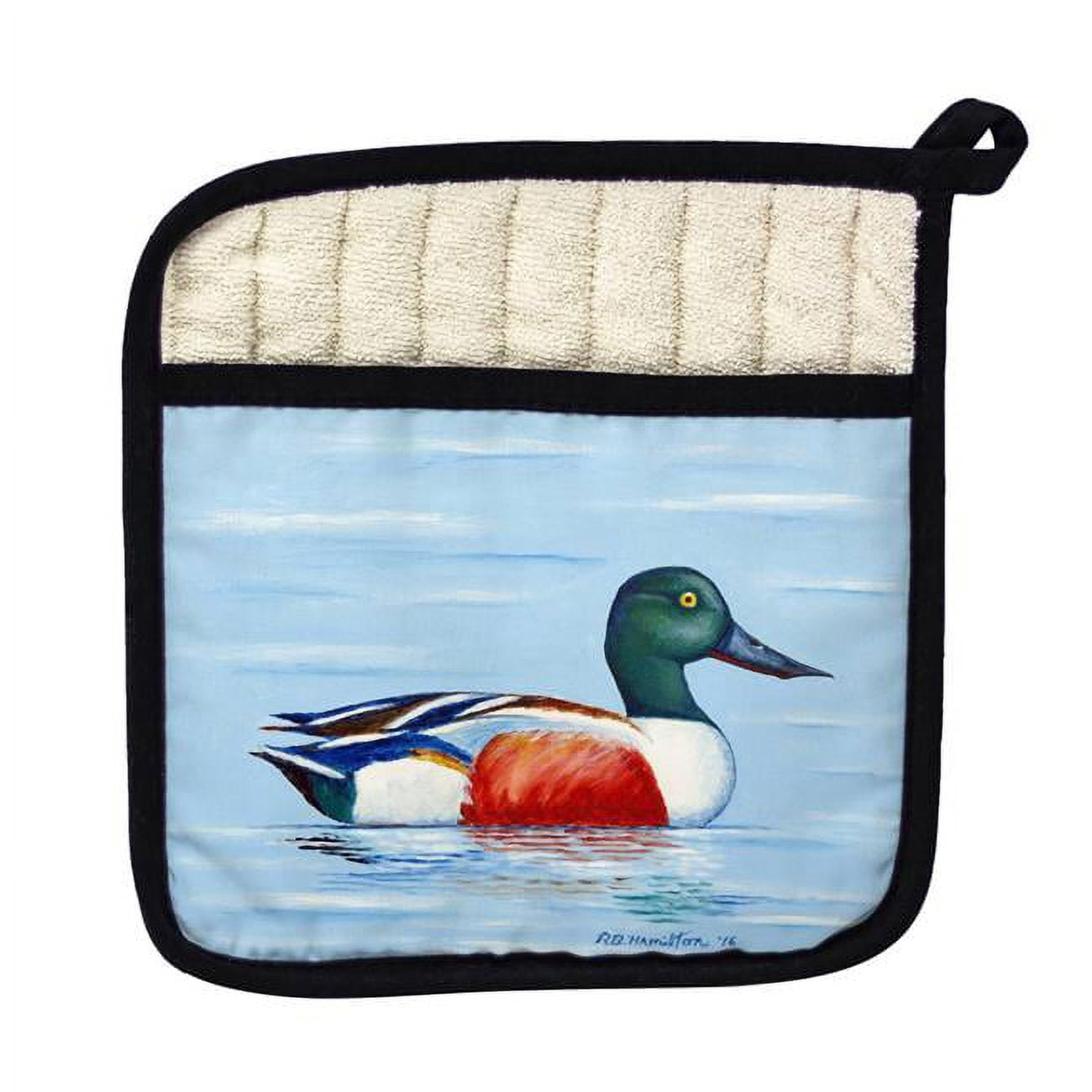 Picture of Betsy Drake PT465 Northern Shoveler Pot Holder